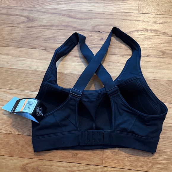 Under Armour Midnight Black Crossback Bra - Picture 2 of 5